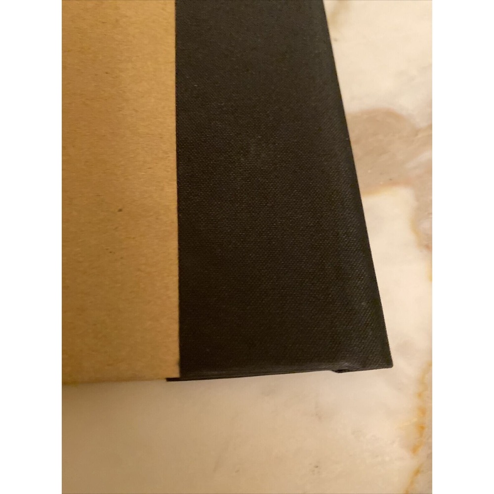 Liberty Ellis Island Brown & Black Photo Album With Gold Embossed Cover - Picture 6 of 6